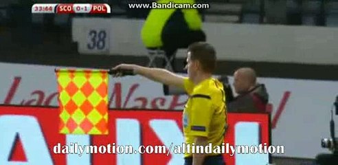Scotland Incredible Miss - Scotland vs Poland - 08.10.2015
