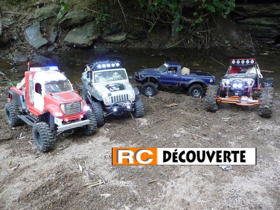 Modelisme a Nantes : Rc Scale Trial Crawler 4x4 Petit Port 44 Loire Atlantique France Part2