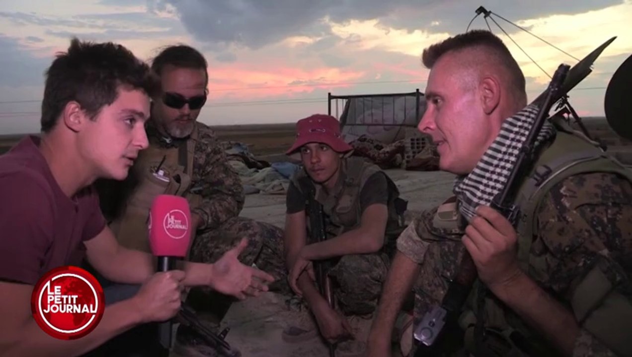 Martin Weill est à Kobane en Syrie - Le Petit Journal du 08/10 - CANAL+