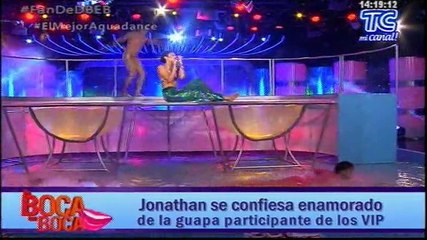 Jonathan se confiesa enamorada de la guapa participante de los VIP