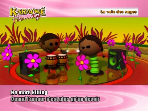 KARAOKE YANNICK NOAH - La voix des sages