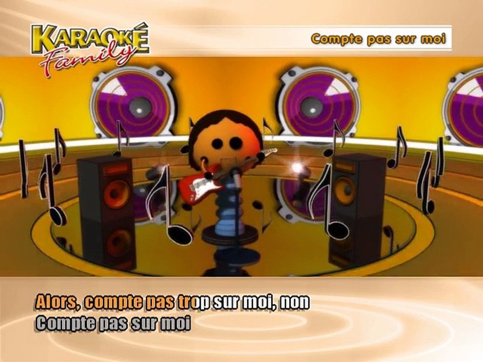 KARAOKE JEAN-JACQUES GOLDMAN - Compte pas sur moi