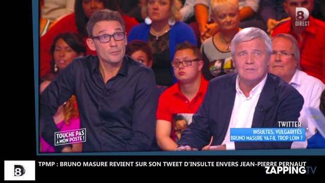 Bruno Masure insulte Jean-Pierre Pernaut, Je retire gros con, parce qu’il n’est pas gros