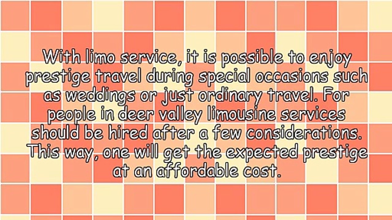 Tips When Looking For Deer Valley Limousine Companies