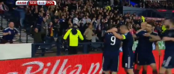Scotland 2-2 Poland : Short match highlights