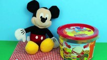 Play Doh Mickey Mouse Picnic Bucket Play Doh Cookies, Cookie Monster, Sandwich, Play Doh F