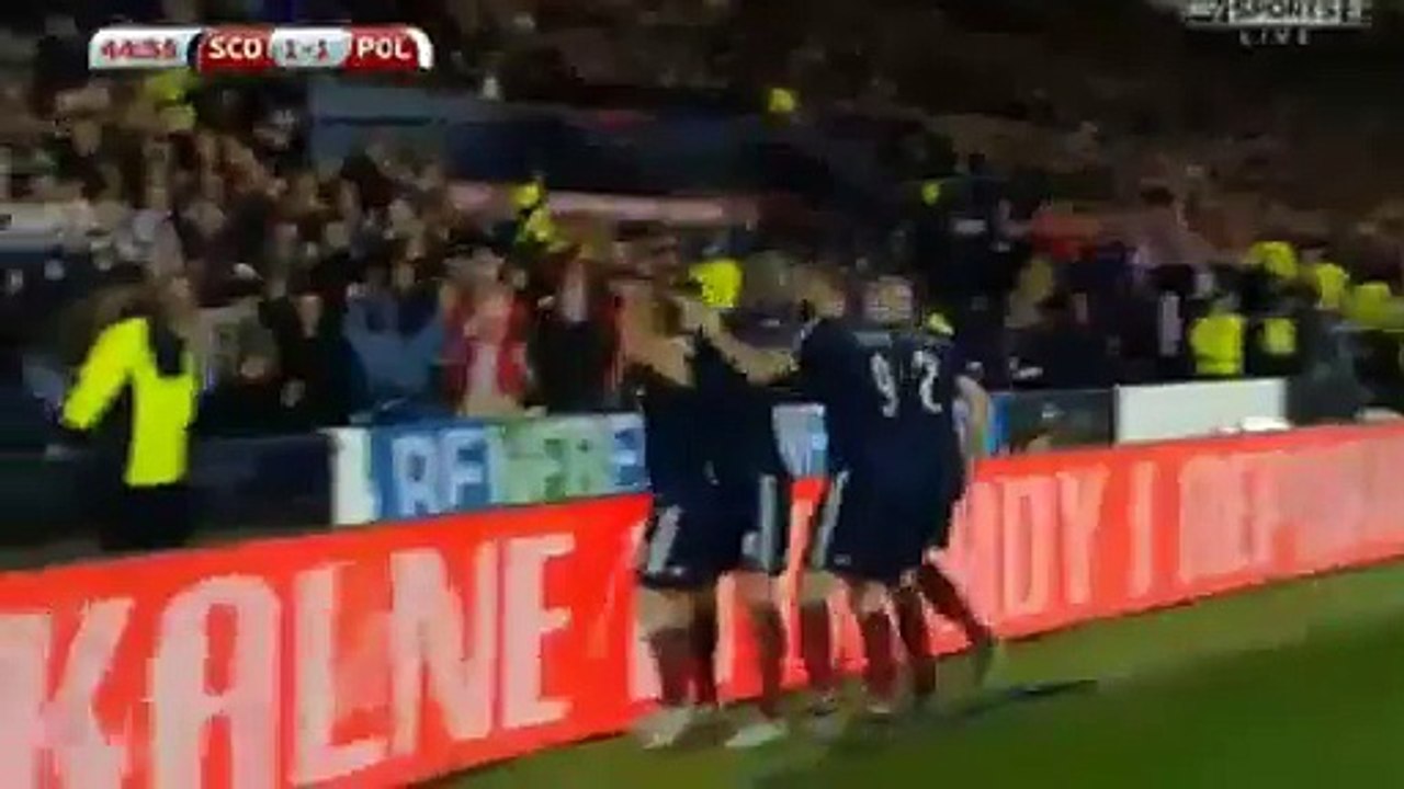 SCO 2-2 POL - Scotland - Poland - Video