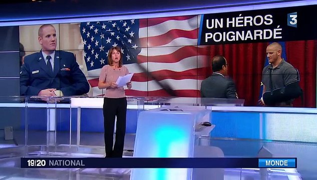Spencer Stone, l'un des héros du Thalys , poignardé aux États-Unis