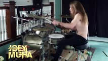 JOEY MUHA - Pacman Theme Meets Metal Drums!