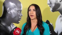 Tecia Torres ready for 'point figher' Michelle 'The Karate Hottie' Waterson