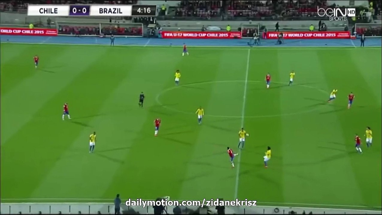 Eduardo Vargas Great Chance | Chile v. Brazil 08.10.2015 HD