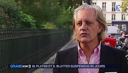 Fifa : Michel Platini suspendu 90 jours