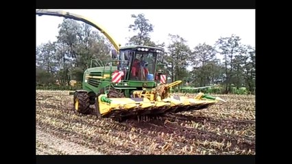 Maishakselen Met Loonbedrijf Wilmink uit | fendt tractor stuck in mud | mais harvest