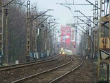 EU07-446 z pociągiem osobowym rel. Katowice - Racibórz