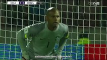 All Goals and Highlights HD | Chile 2-0 Brazil HD - 08.10.2015 HD