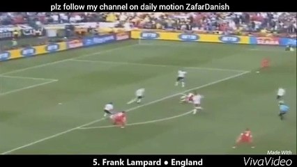 best top 10 football goals latest on dailmotion