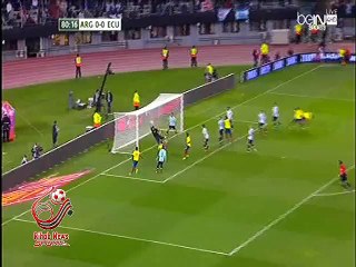 اهداف الارجنتين 0-2 الاكوادور