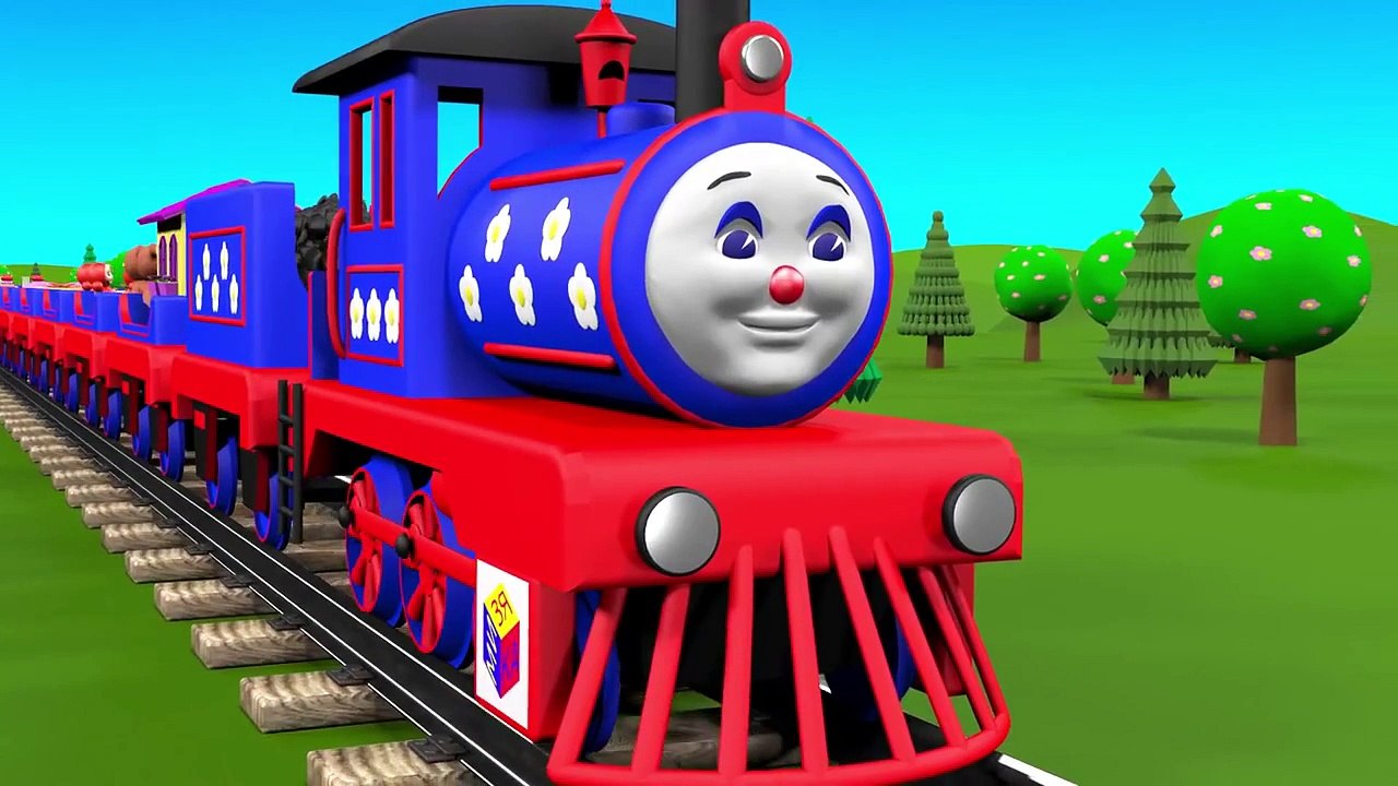 Tchou-Tchou le petit train. Dessins animés éducatifs en français complet. Learn French.