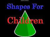 Learn The Names Of Shapes For Children toddlers Geometric flashcards kindergarten