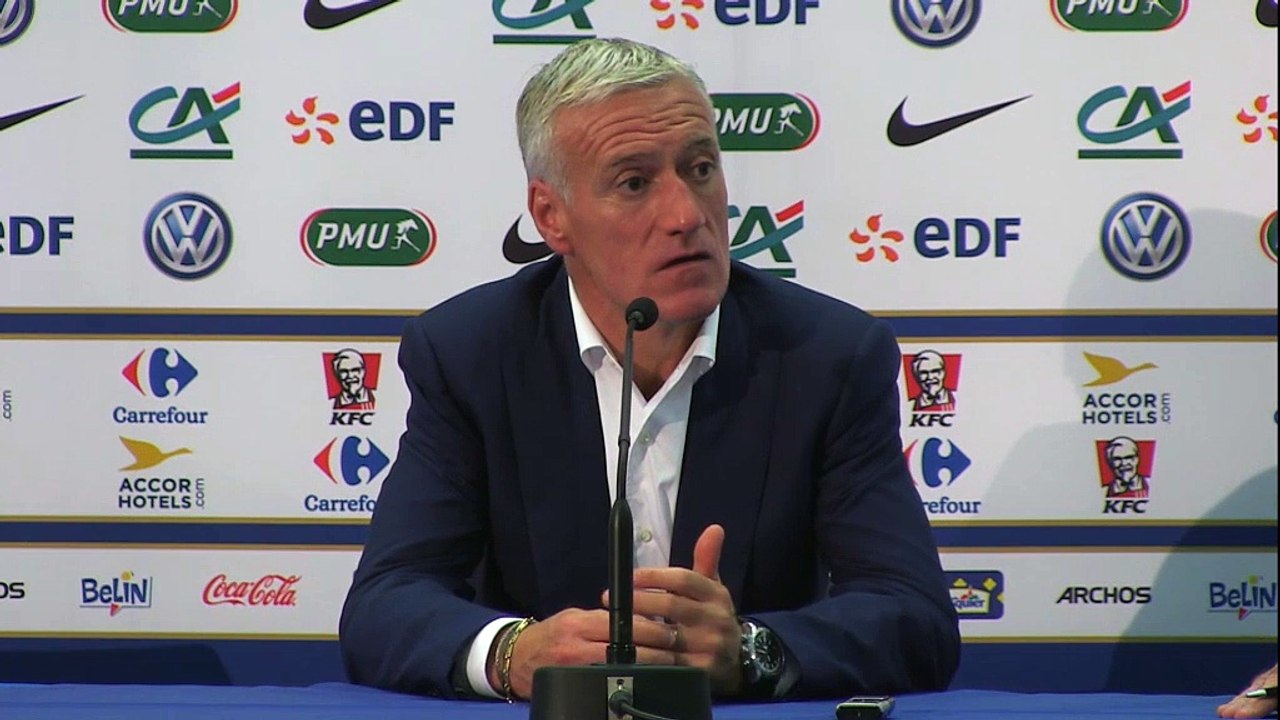 Bleus - Deschamps : "J'ai toujours confiance en Platini"