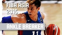 Terrence Romeos killer crossover and finish - 2015 FIBA Asia Championship