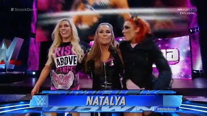Team Bella vs Charlotte, Becky Lynch & Natalya