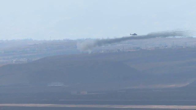 Russia Helicopers Attack ISIS Terrorists Syria 8 Oct 2015