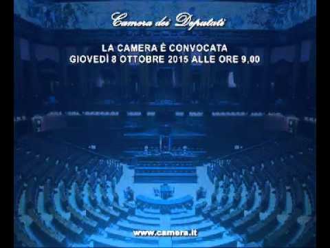 Roma - Camera - 17^ Legislatura - 498^ seduta (08.10.15)
