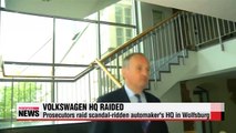 German prosecutors raid Volkswagen headquarters