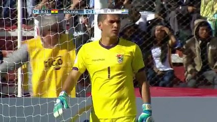 Bolívia 0 x 2 Uruguai - GOLS - Eliminatórias Copa do Mundo Rússia 2018 - 08/10/2015