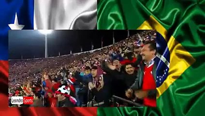 Gols, Chile 2 x 0 Brasil - Eliminatórias 08_10_2015