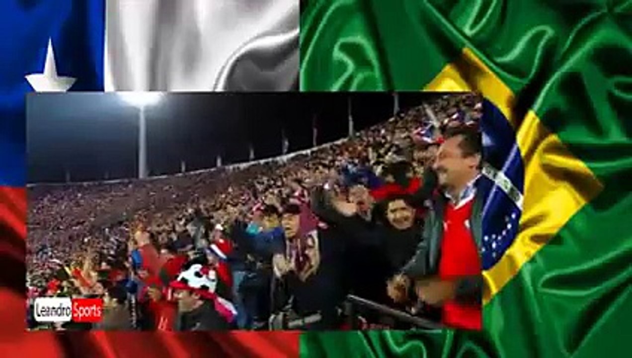 Gols, Chile 2 x 0 Brasil - Eliminatórias 08_10_2015