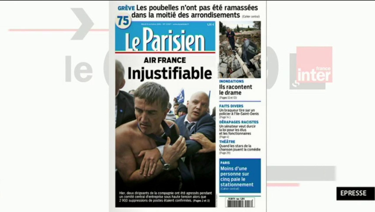 "Les chemises déchirées" (La Mécanique Médiatique)