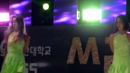 Wonder Girls - Tell Me & Nobody @ Busan Youngsan Univ (08.10.2015)