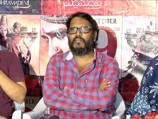 KCR Makes Rudhramadevi Tax Benefit Film in Telangana Press Meet