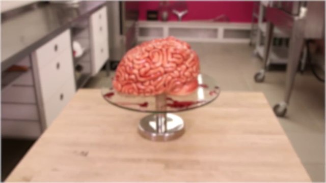 Recette du gateau WALKING DEAD BRAIN... Un cerveau de zombie bien appétissant!