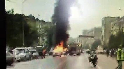 Digjet nje makine ne Shkoder