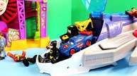 Imaginext Batman & Superman Team Up WIth Disney Pixar Cars Lightning McQueen Mater Krypto Ace Dog_2