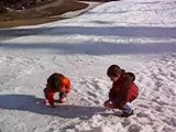 la bataille de boules de neige