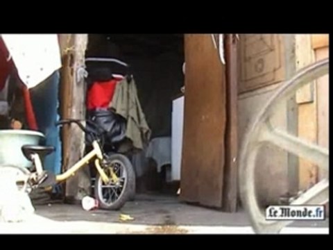 Au bidonville de Villeurbanne