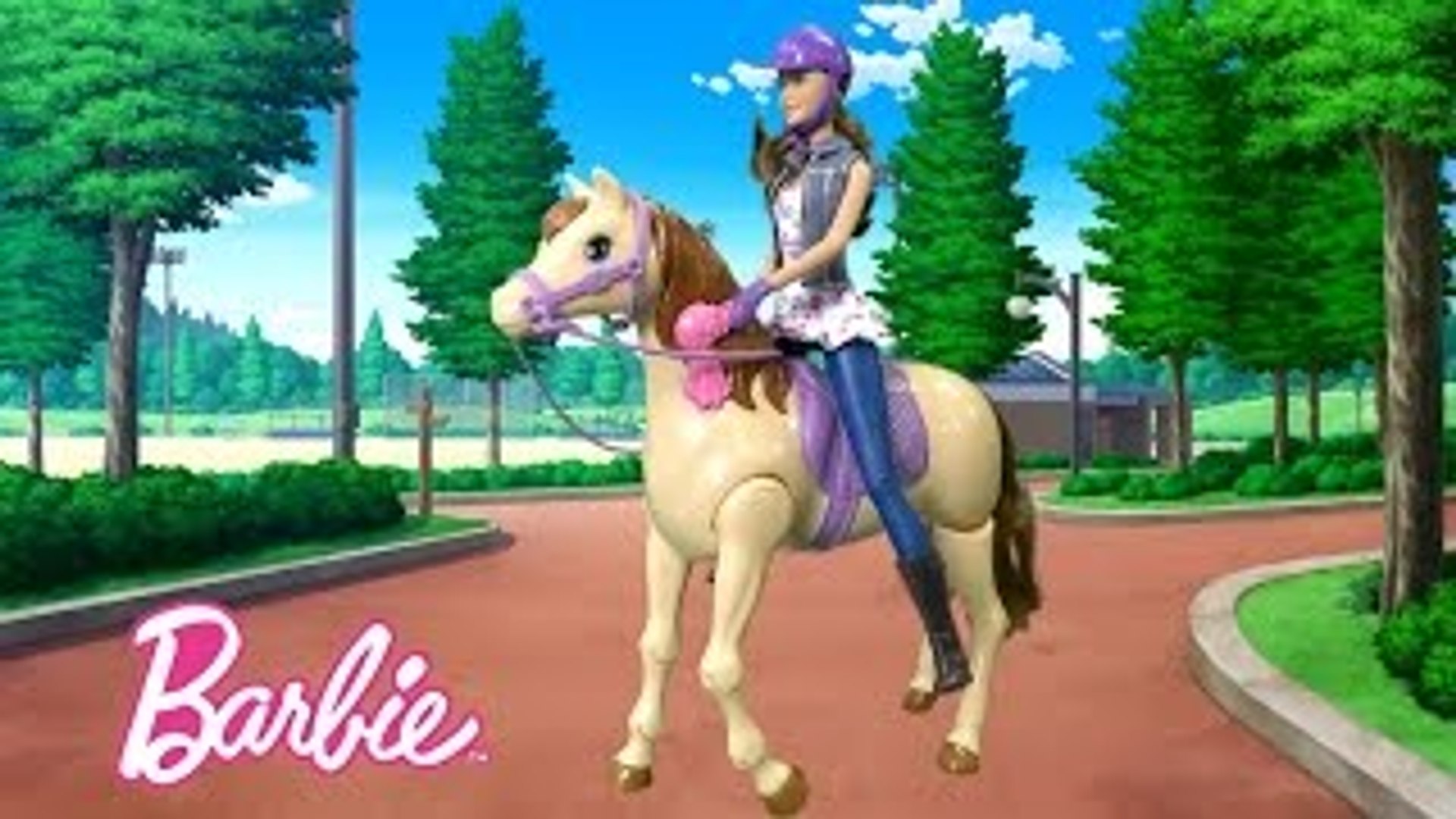 barbie saddle n ride horse
