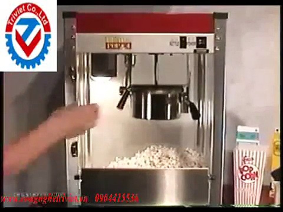 máy nổ bắp rang bơ giá rẻ nhất Việt Nam LH 0989 650 250 - YouTube