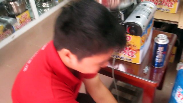 lắp đặt máy nổ bắp răng bơ, bỏng ngô máy 2 van