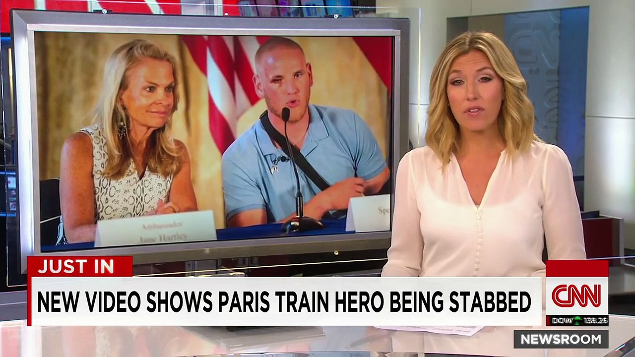 Le héros du Thalys poignardé au cours d'une bagarre