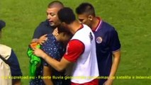 Keylor Navas embraces an fan and take pictures Costa Rica Friendly vs South Africa 2015