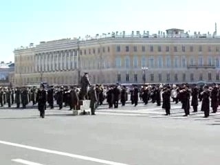 Russian Army Band Practice
