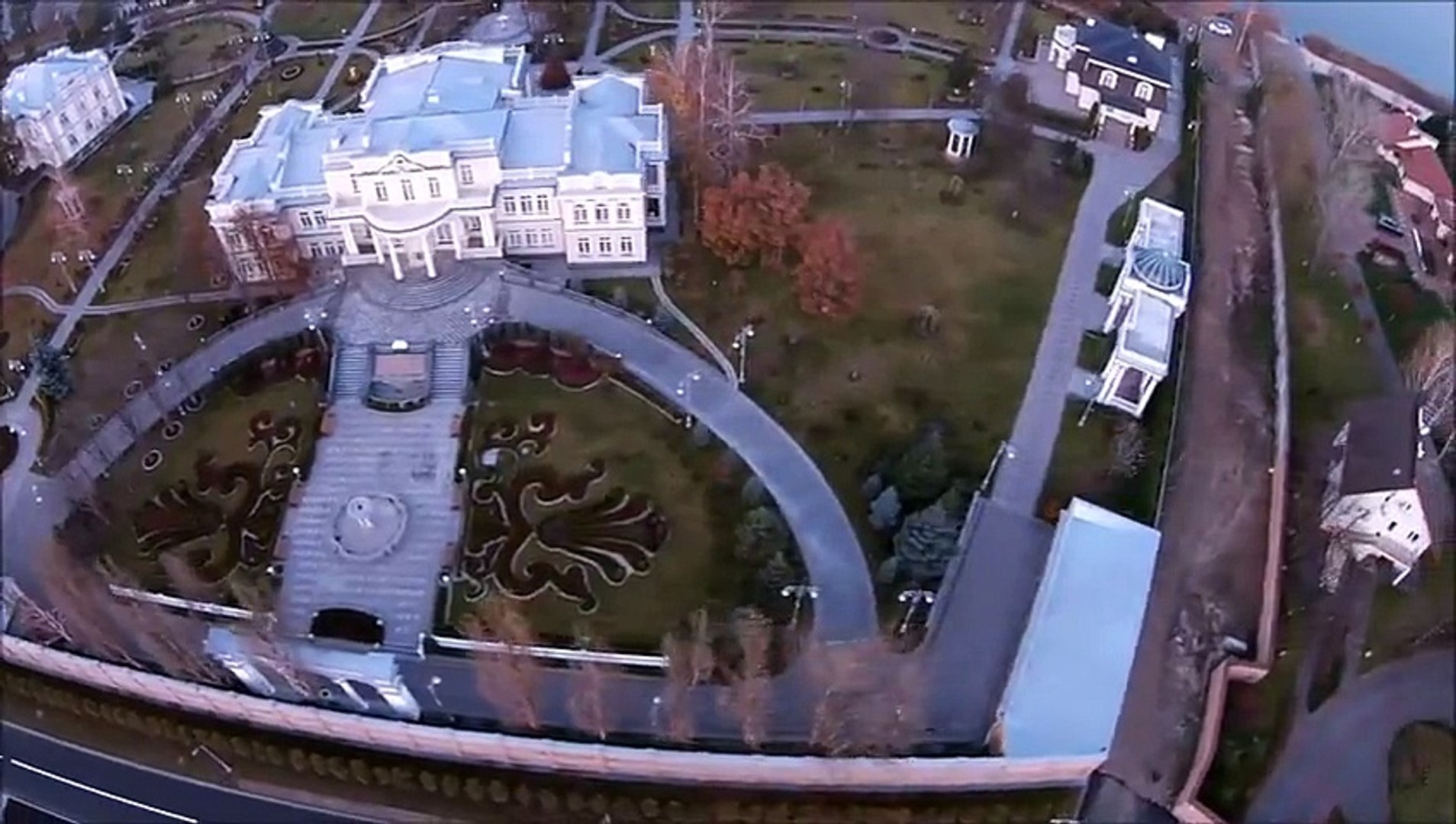 Маєток Порошенка з повітря