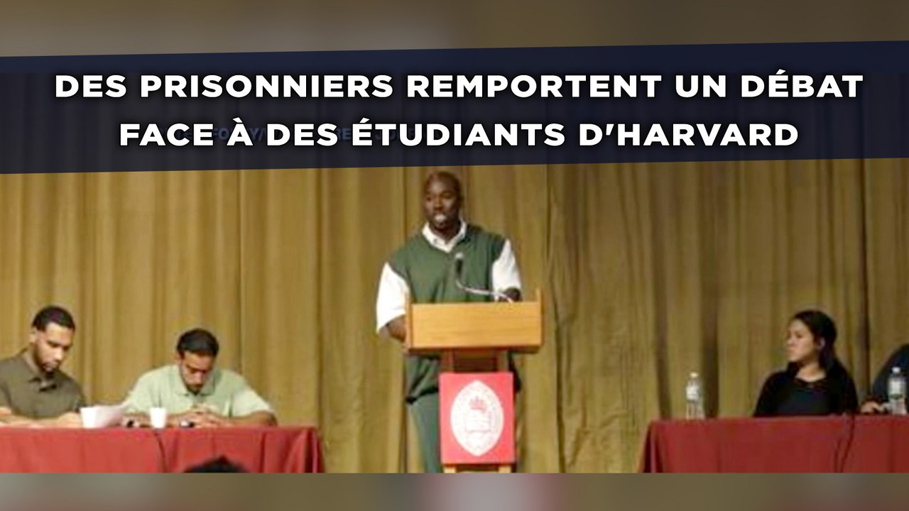 Des prisonniers remportent un débat face à des étudiants d'Harvard