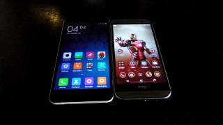 MTK MT6795 Helio X10 vs Snapdragon 801 Xiaomi Redmi Note 2 vs HTC One M8 Antutu Benchmark Test