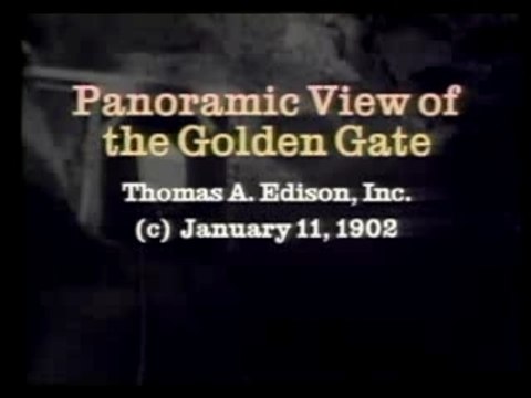 1902 - Panoramic View of the Golden Gate